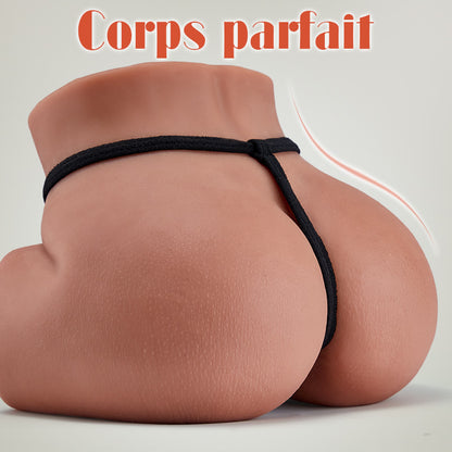 【NOUVEAU】Sakura petites fesses Masturbateurs réalistes Marron 2,5 kg