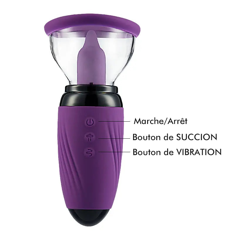 Rabbit Design 10 vibration 5 succion Ventouse pour clitoris Acmejoy